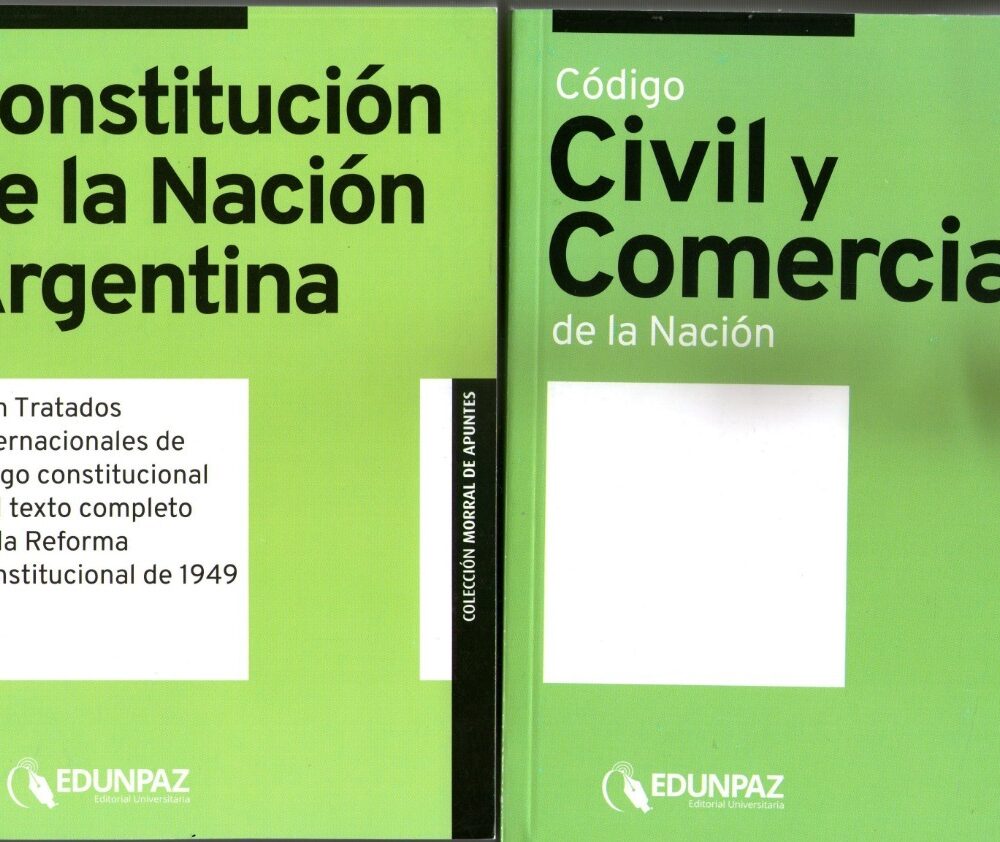 Combo Codigo Civil Y Comercial + Constitucion De La Nacion