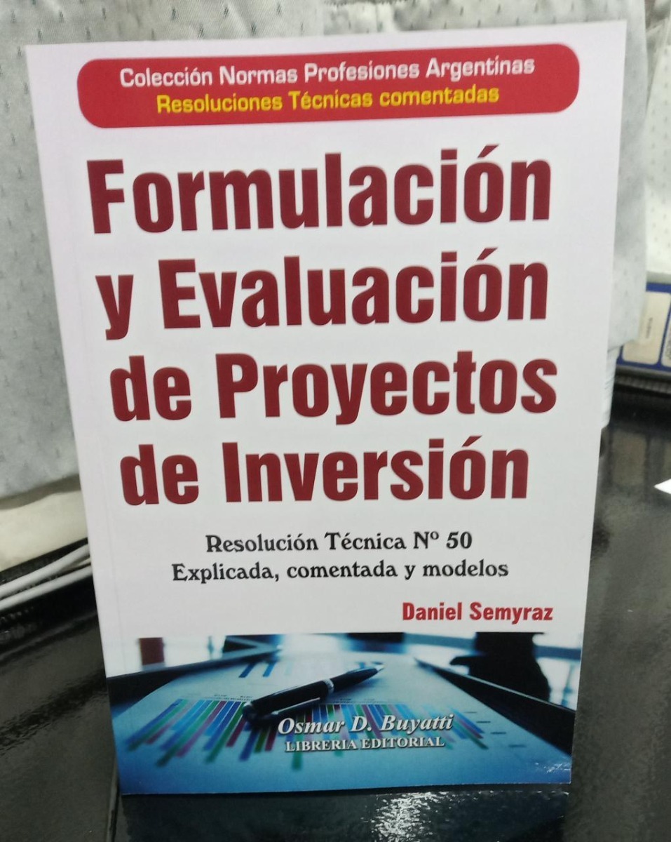 Formulacion Y Evaluacion De Proyectos De Inversion Rt. N° 50