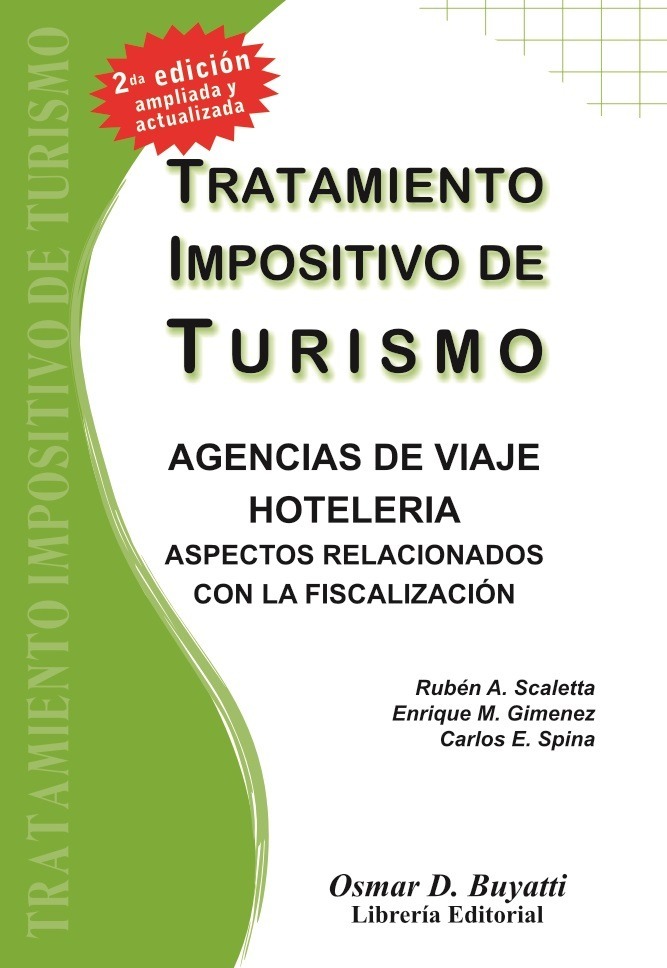 Tratamiento Impositivo De Turismo 2º Edicion