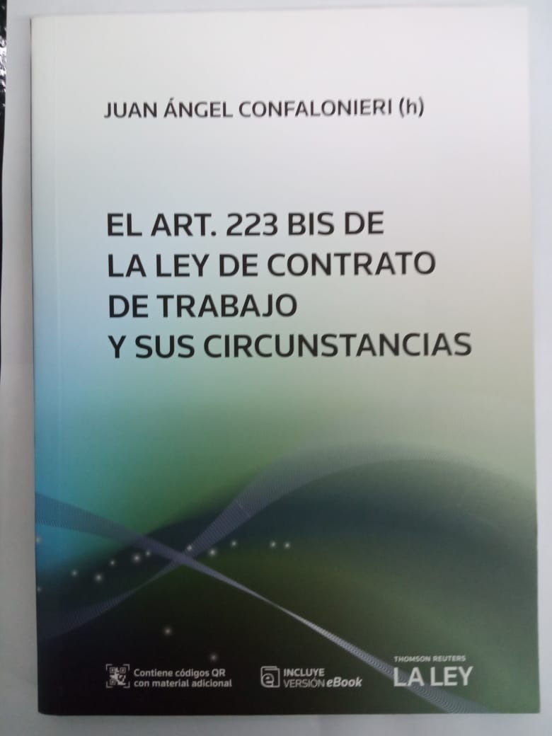 El Articulo 223 Bis De La Ley De Contrato De Trabajo