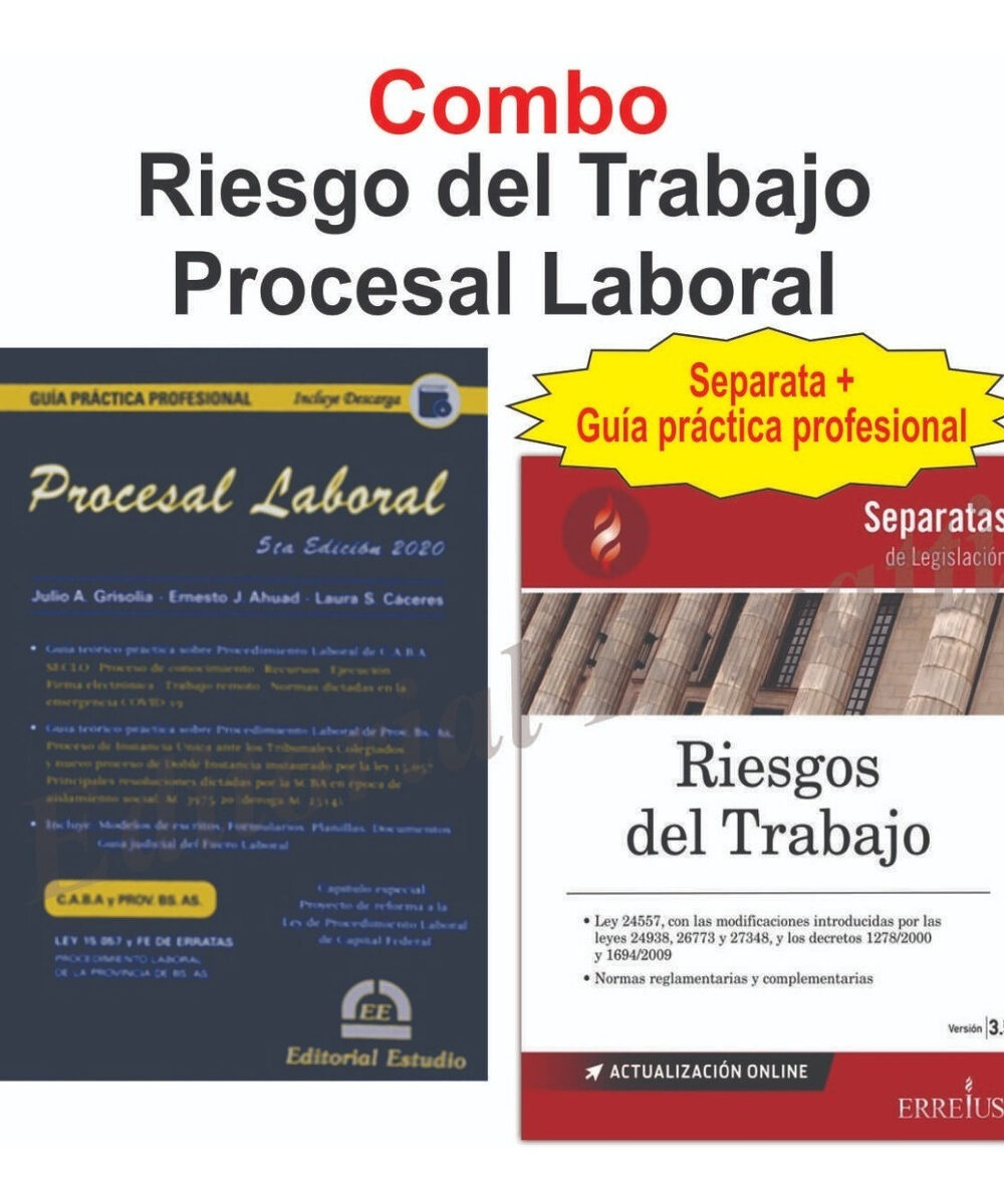 Riesgos Del Trabajo Y Procesal Laboral Comentada