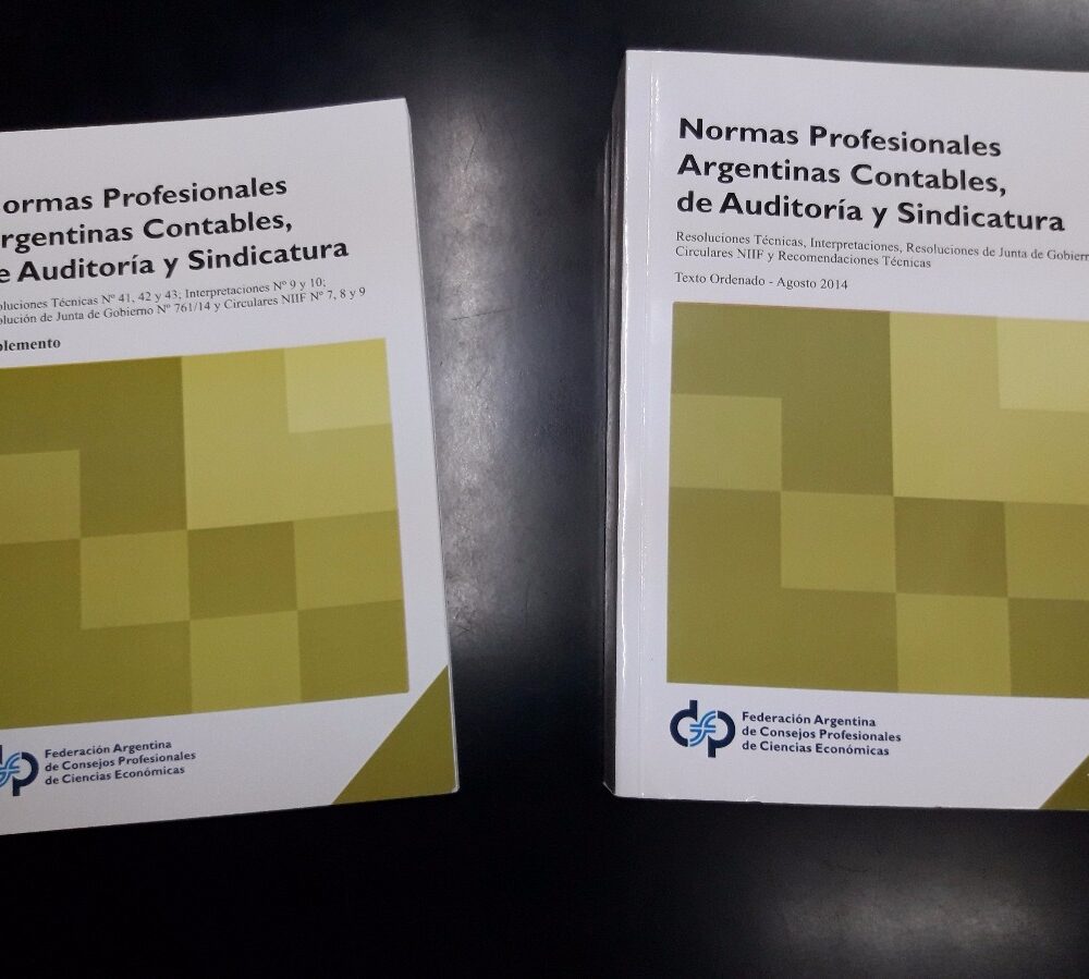 Combo Normas Profesionales Argentinas Contables De Auditoria
