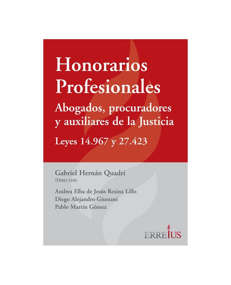 Honorarios Profesionales Gabriel Quadri
