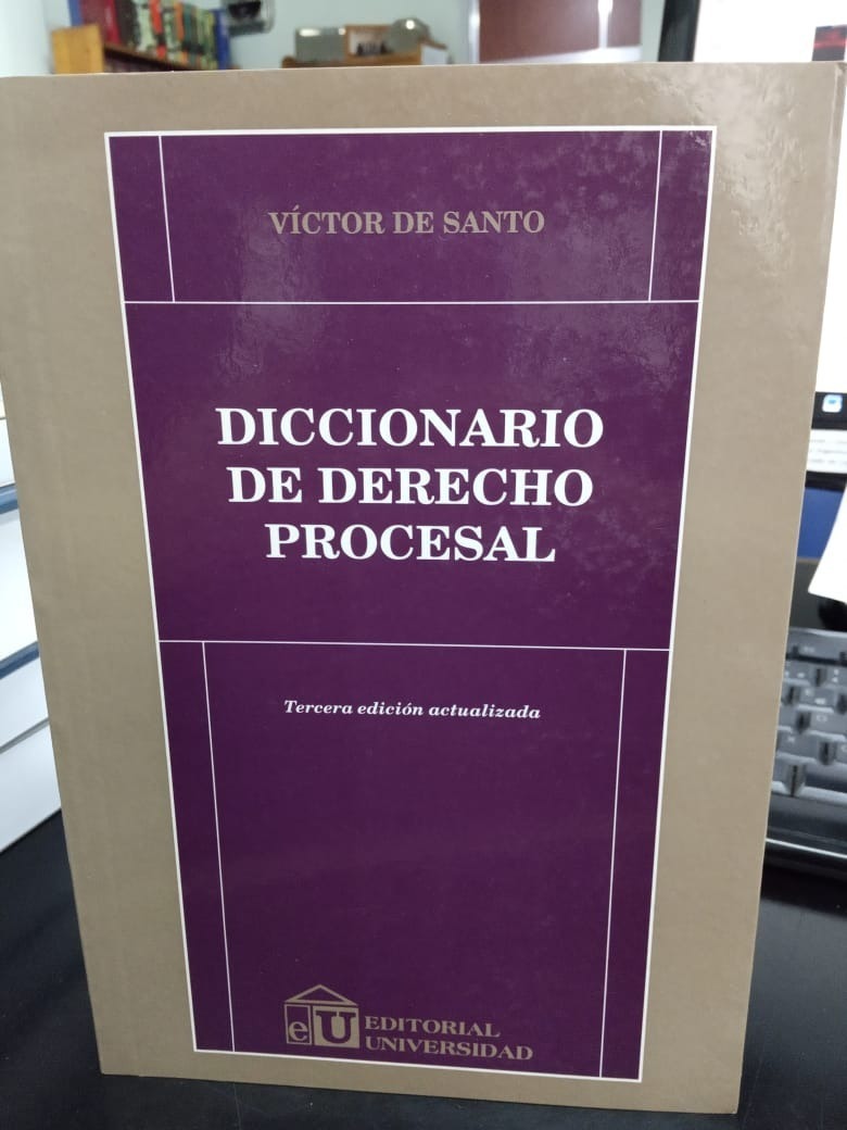 Diccionario De Derecho Procesal Victor De Santo