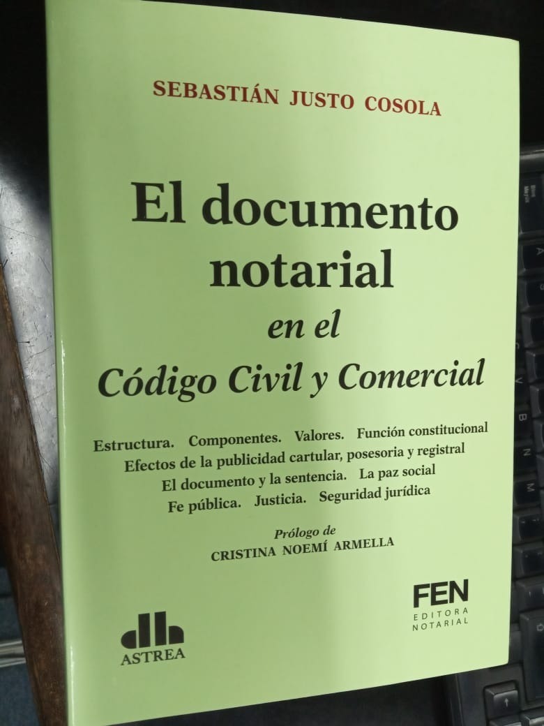 El Documento Notarial En El Codigo Civil Y Comercial