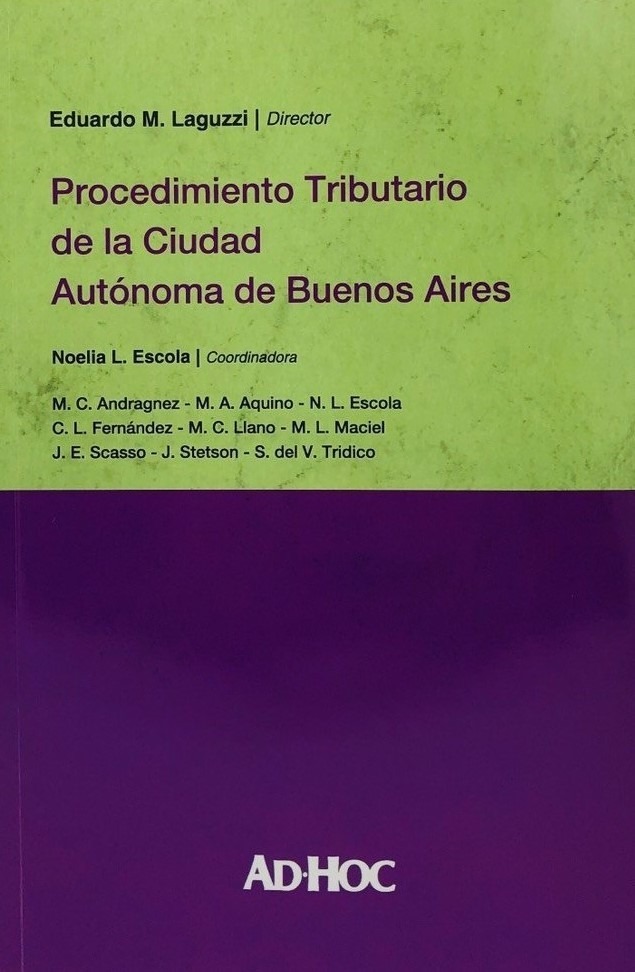 Procedimiento Tributario De La Ciudad Autonoma De Bs. As