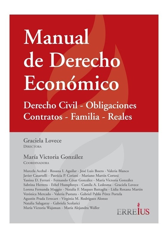 Manual De Derecho Economico Graciela Lovece