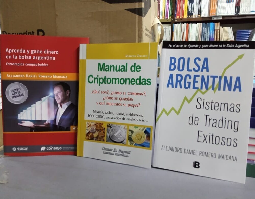 Combo Aprenda Y Gane + Bolsa Argentina + Criptomonedas