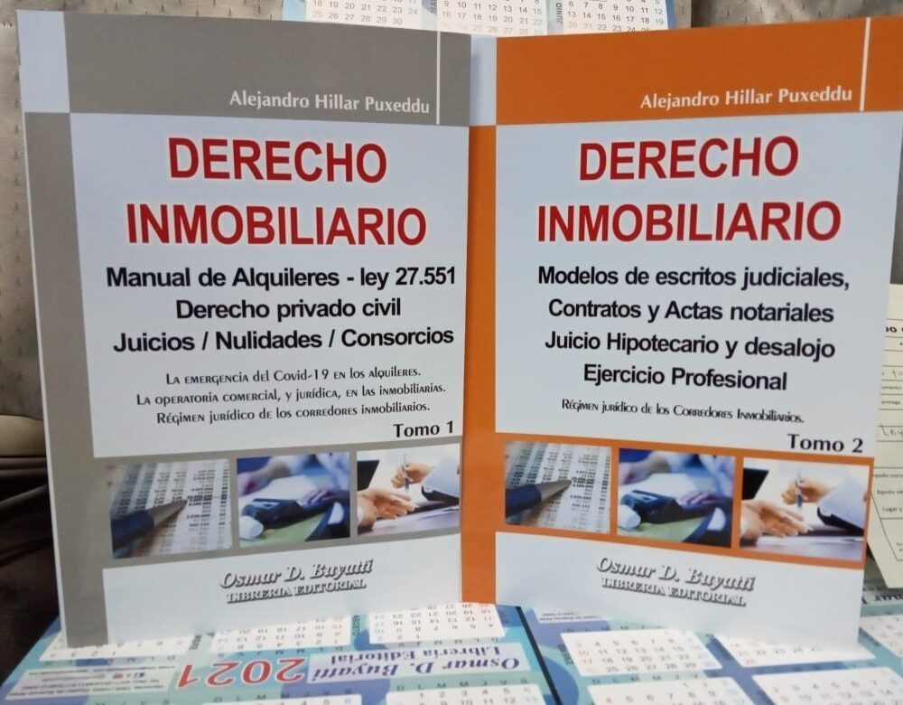 Derecho Inmobiliario. Alejandro Hillar Puxeddu