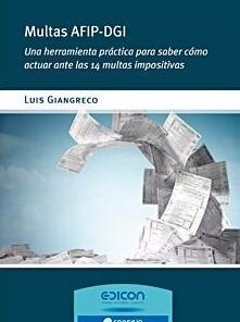 Multas Afip-dgi. Luis Giangreco