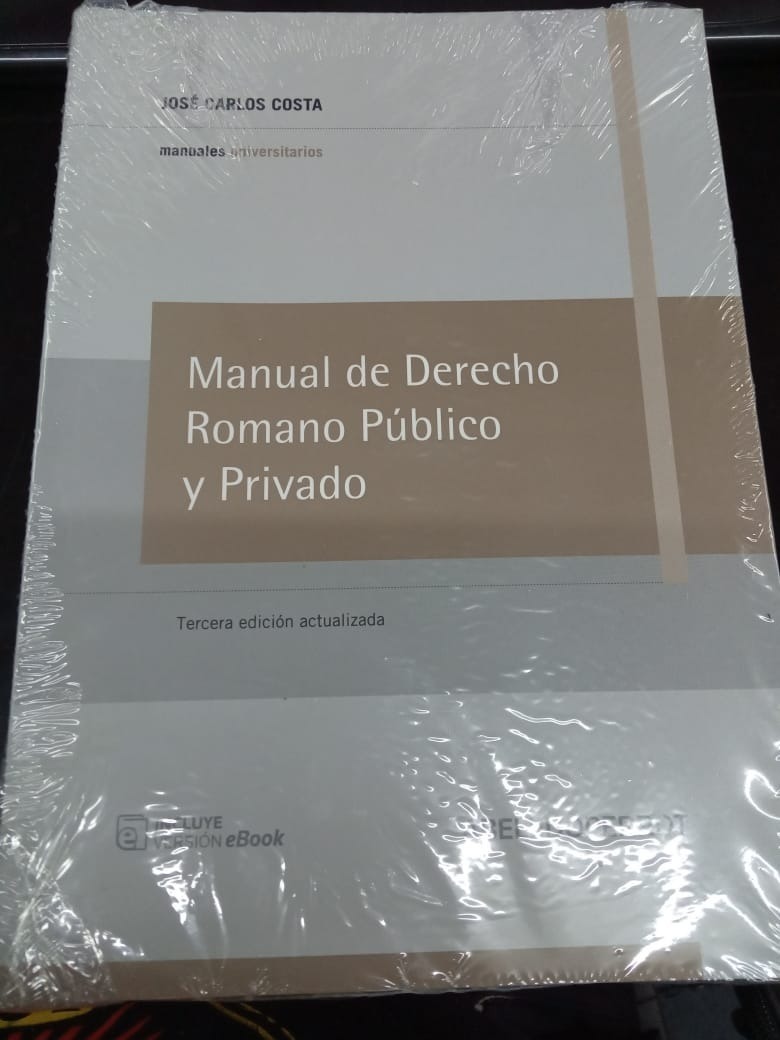 Manual De Derecho Romano Publico Y Privado