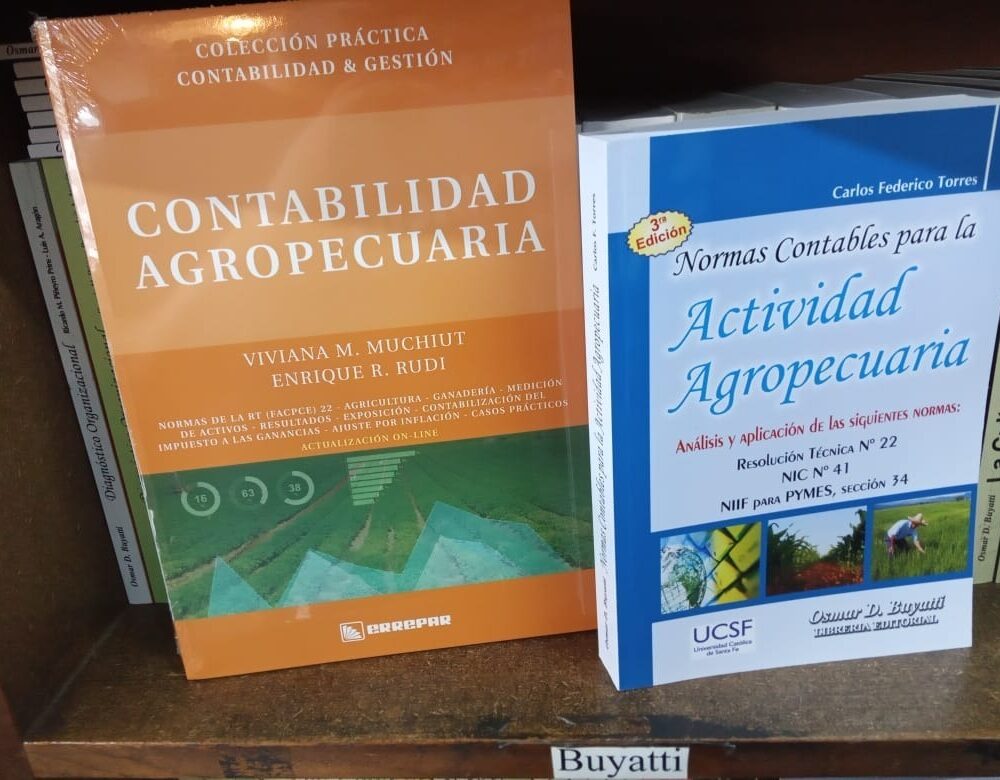 Combo Contabilidad Agropecuaria + Normas Contables