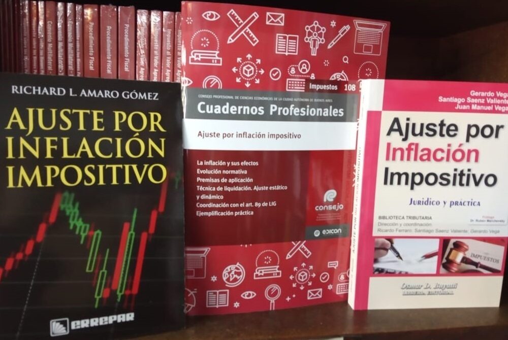 Combo Ajuste Por Inflacion Impositivo Tres Titulos