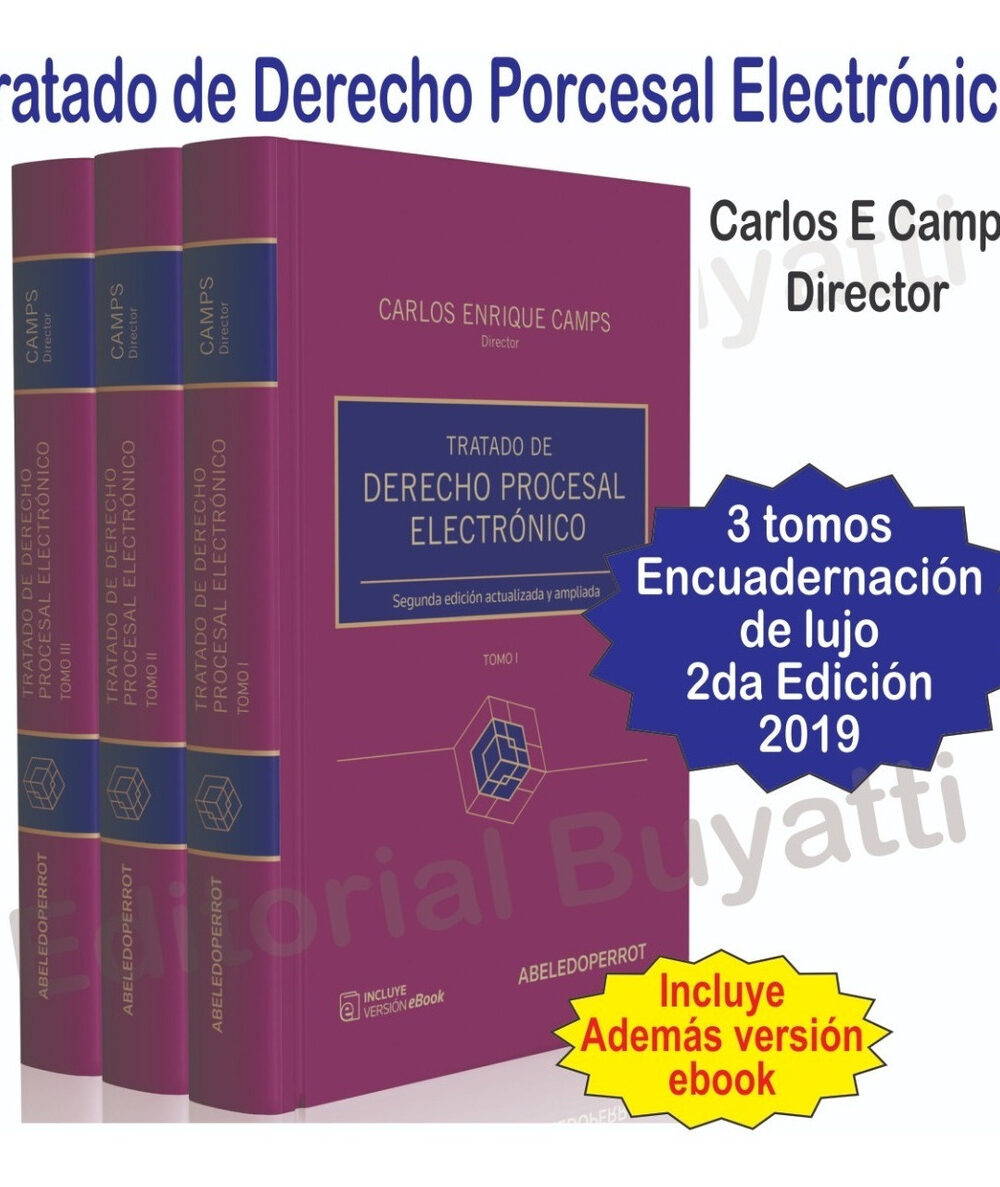 Tratado De Derecho Procesal Electronico Segunda Edicion