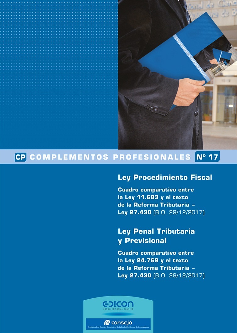 Reforma Tributaria Ley Procedimiento Fiscal Compl. Nª17