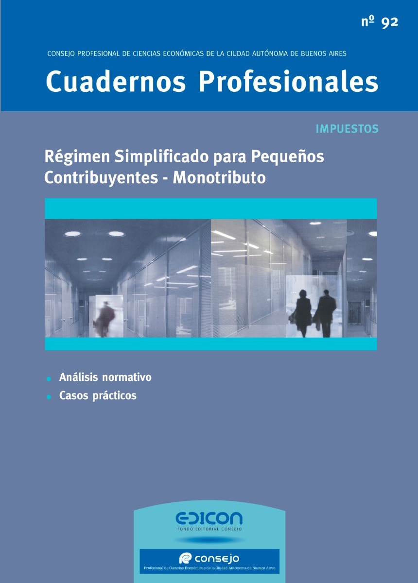 Cuadernos Profesionales Nº 92 Regimen Simplificado