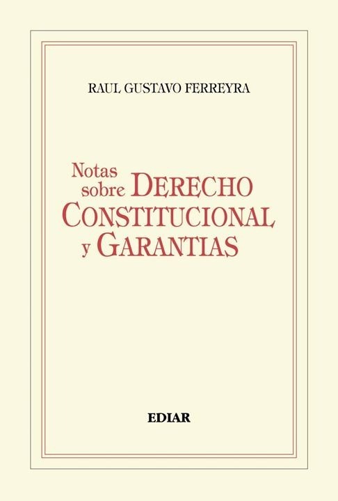Notas Sobre Derecho Constitucional Y Garantias