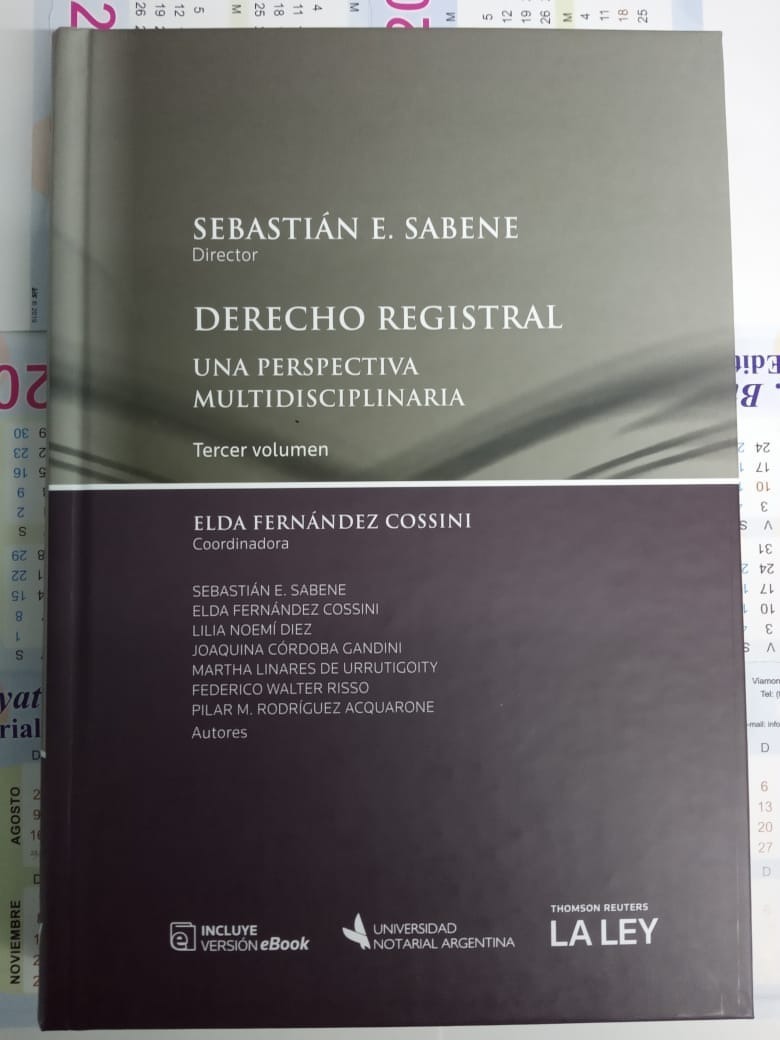 Derecho Registral Una Perspectiva Multidisciplinaria Volum 3