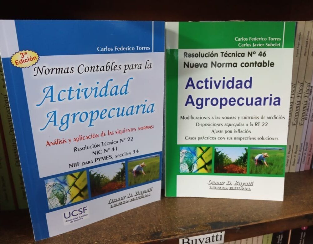 Combo Actividad Agropecuaria + Normas Contables
