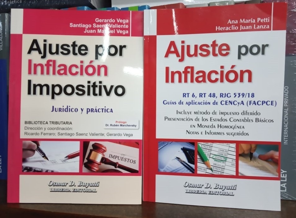 Combo Ajuste Por Inflacion Impositivo + Contable Ed. Buyatti