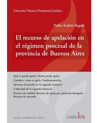 El Recurso De Apelación En El Régimen Proce De La Pcia Bsas