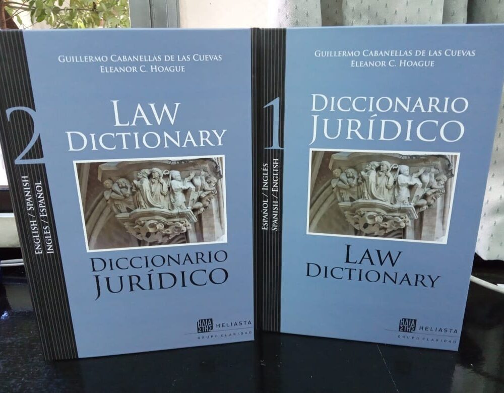 Diccionario Juridico Law Dictionary 2 Tomos
