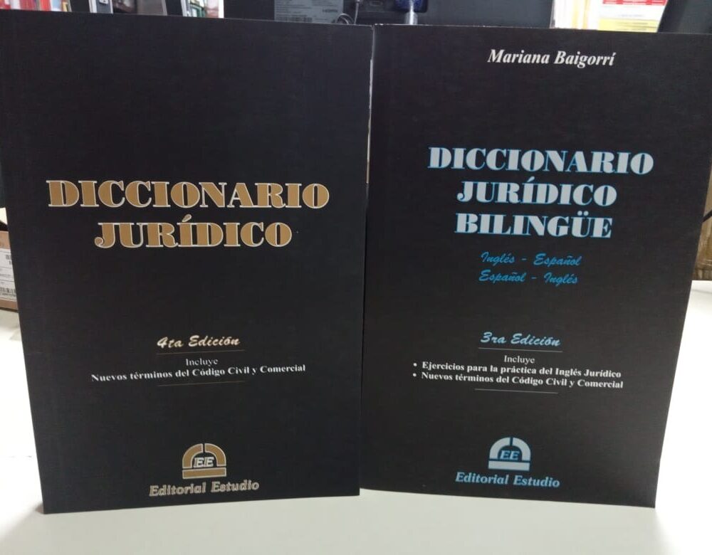 Combo Diccionario Juridico + Diccionario Juridico Bilingue