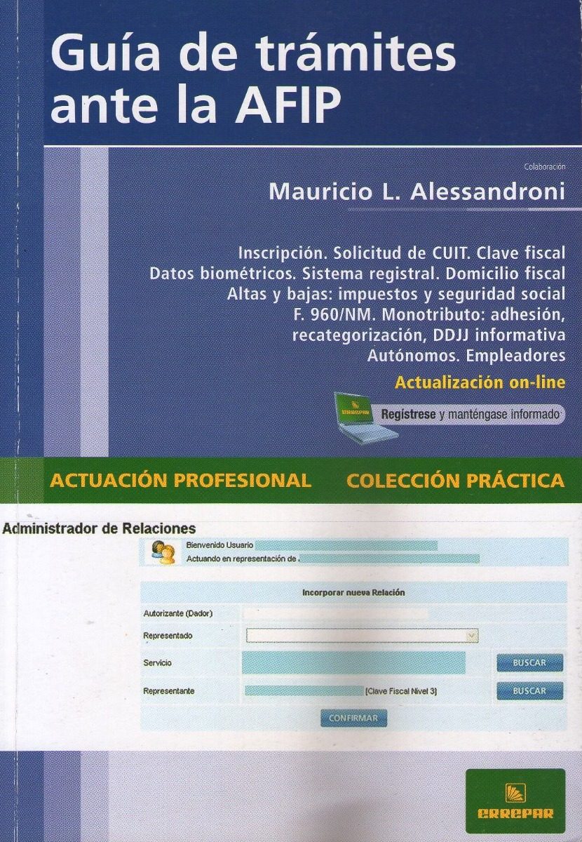 Guía De Trámites Ante La Afip - Col. Practica Errepar