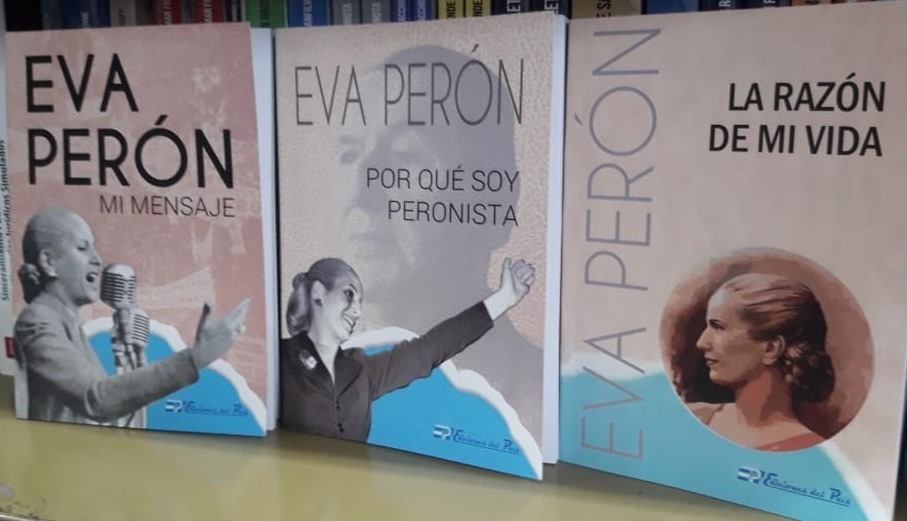Combo Eva Peron X Tres Titulos