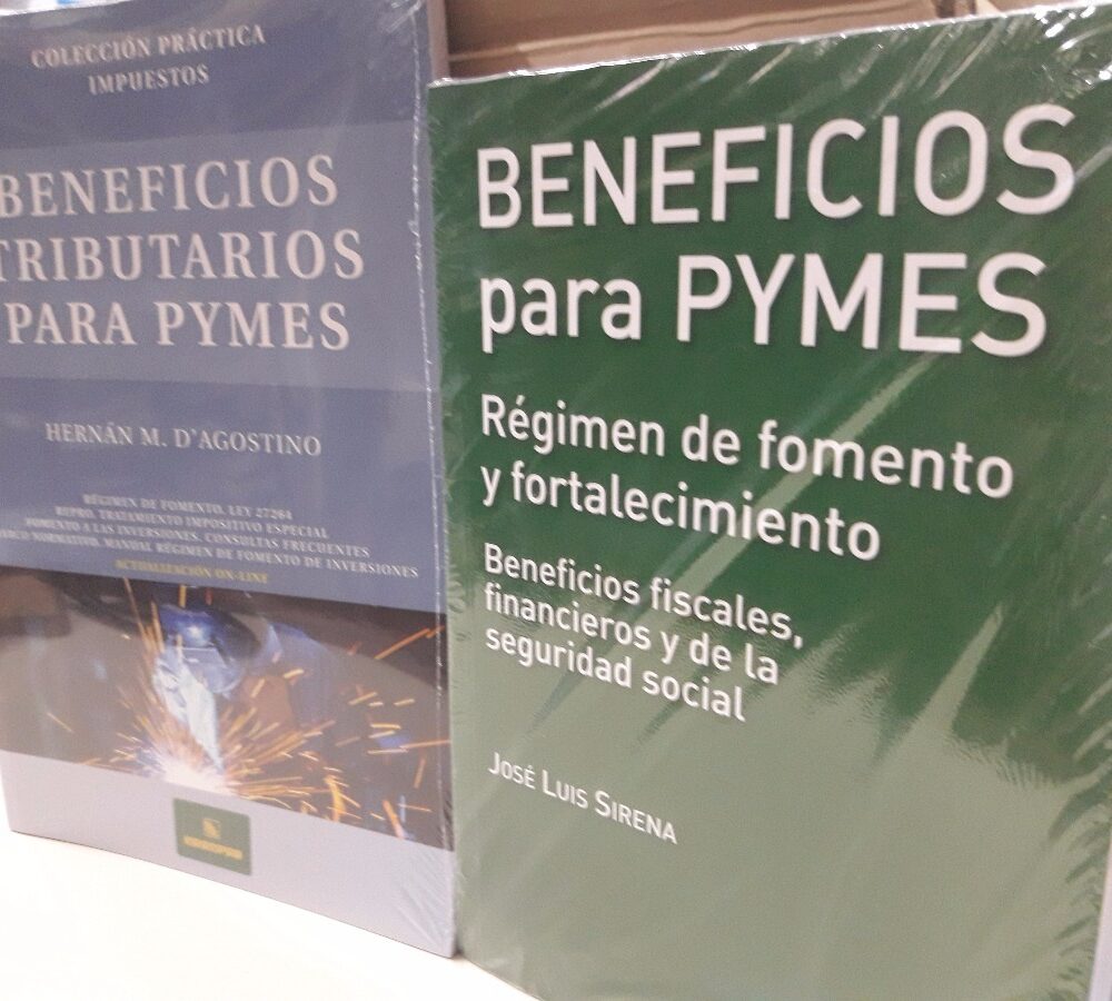Combo Beneficios Tributarios Para Pymes Ley 27264
