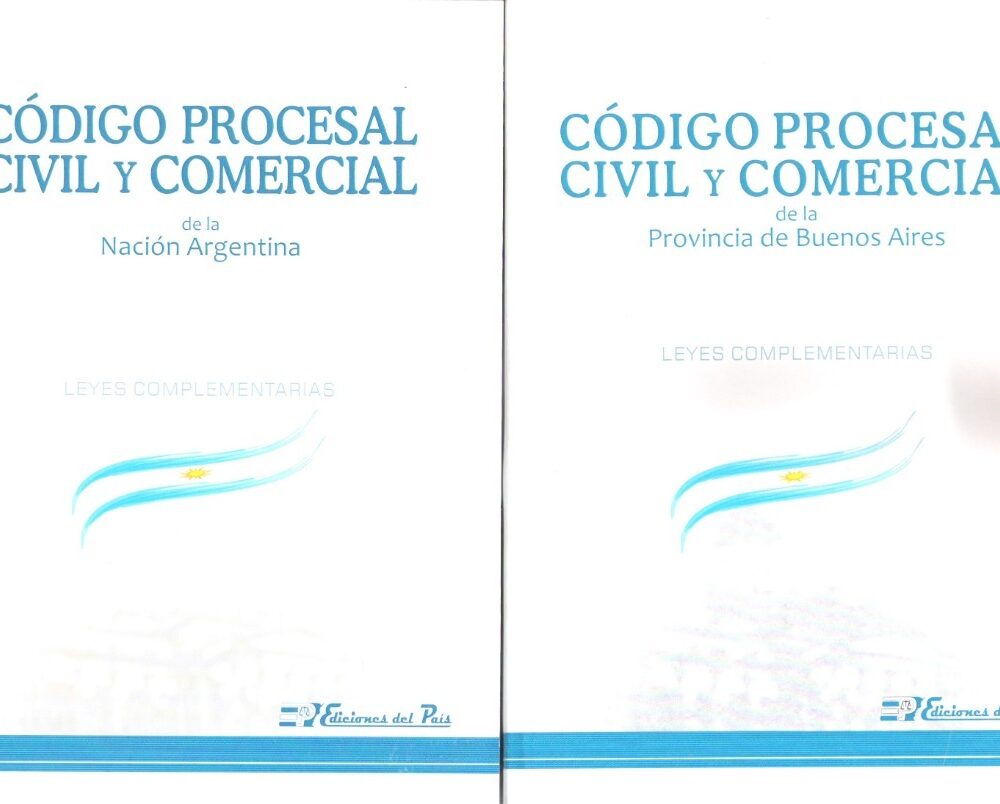Codigo Procesal Civil Y Comercial Nacion Y Provincia