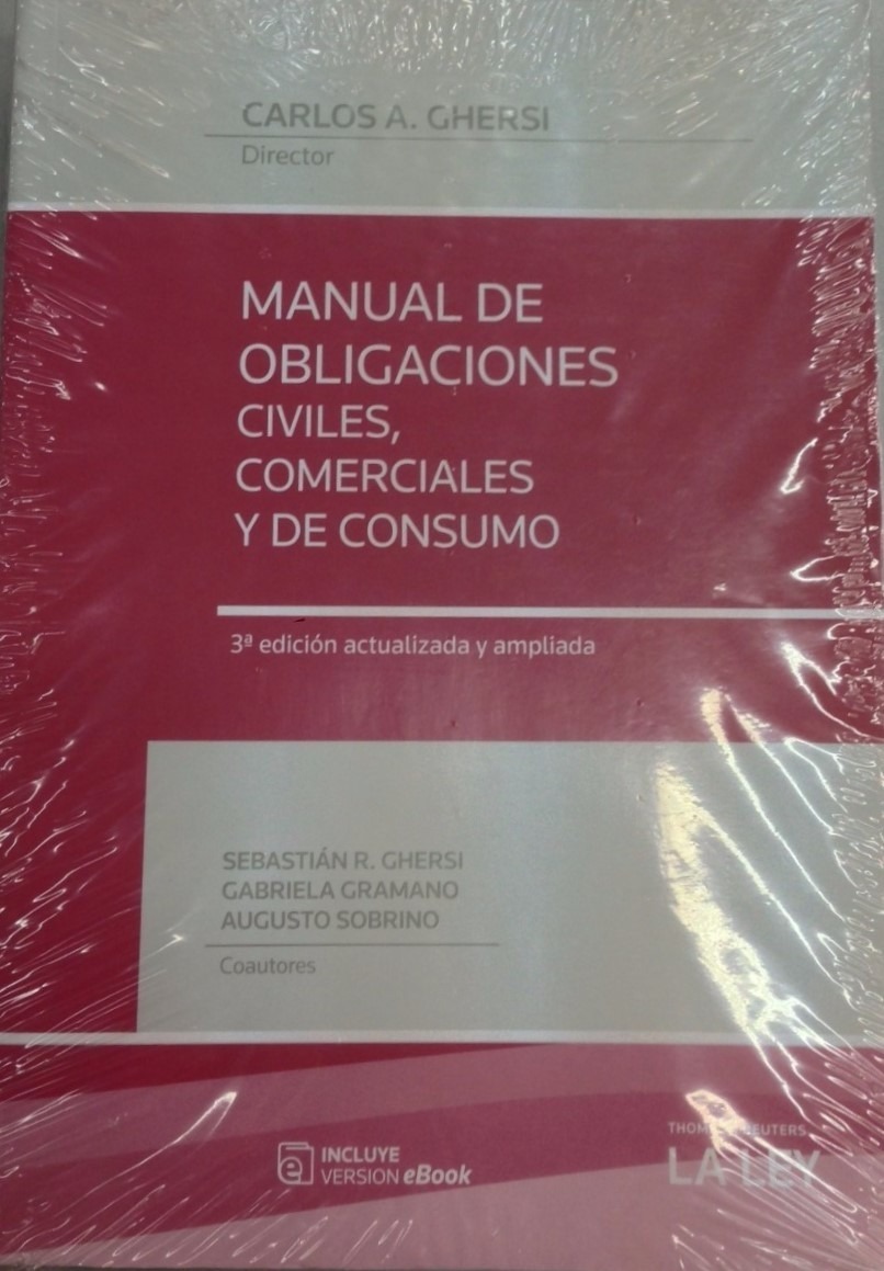 Manual De Obligaciones Civiles, Comerciales Y De Consumo