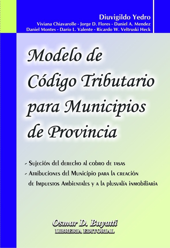 Modelo De Codigo Tributario Para Municipios