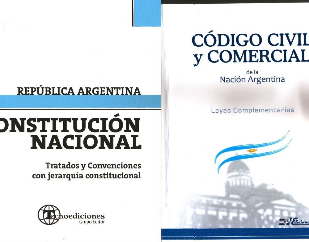 Combo Codigo Civil Y Comercial + Constitucion Nacional