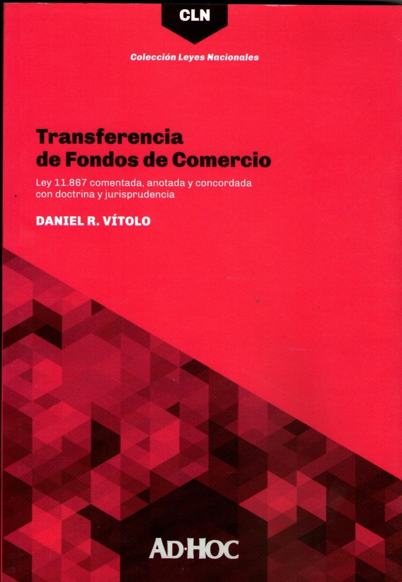 Transferencia De Fondos De Comercio Vítolo Daniel