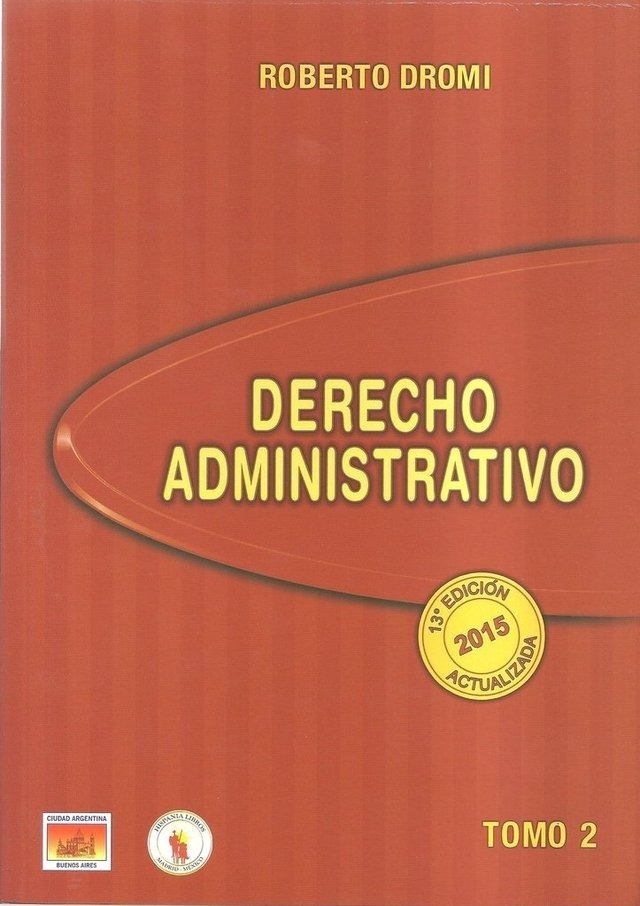 Derecho Administrativo 2 Tomos Roberto Dromi - Imagen 2