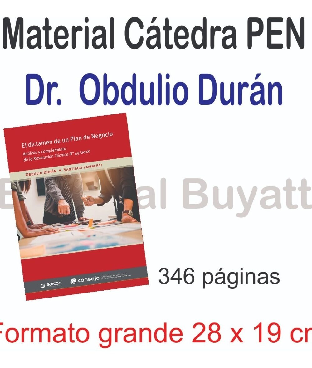 Material Cátedra Pen Dr. Obdulio Durán