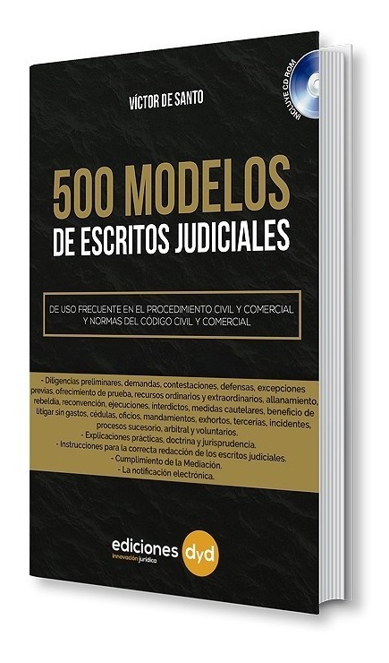 500 Modelos De Escritos Judiciales