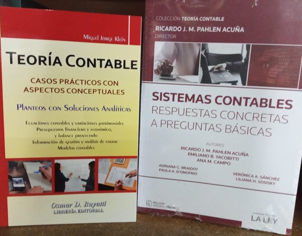 Combo Teoria Contable + Sistemas Contables