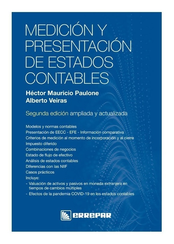 Medición Y Presentación De Estados Contables Ultima Edicion