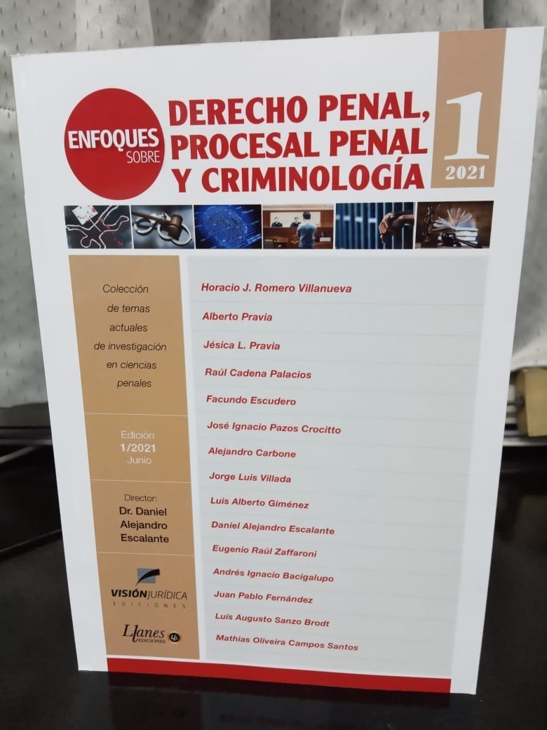 Derecho Penal, Procesal Penal Y Criminologia