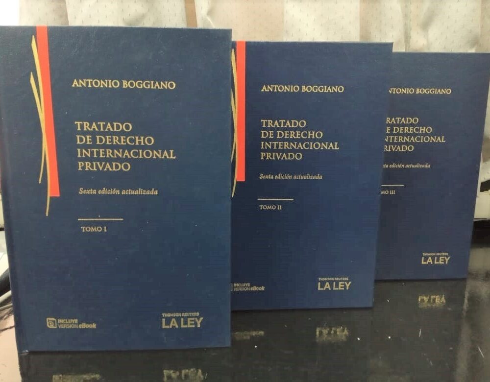 Tratado De Derecho Internacional Privado 3 Tomos Boggiano