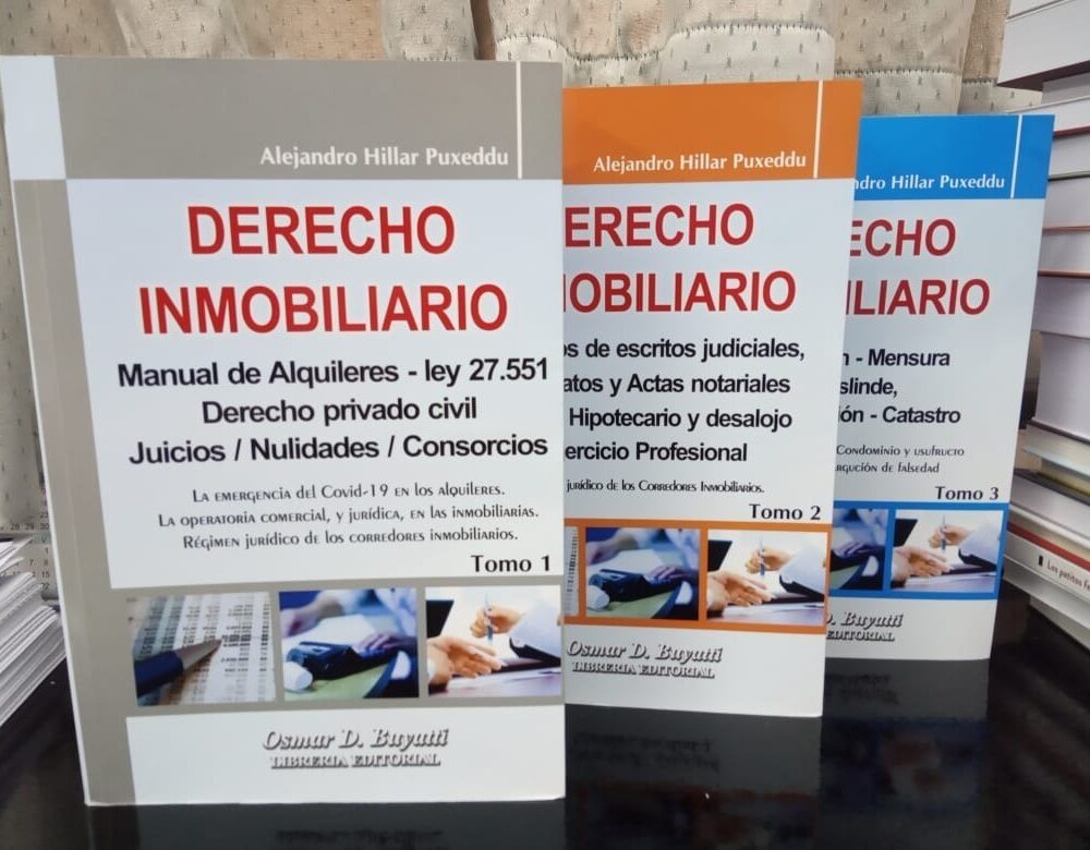 Derecho Inmobiliario 3 Tomos Hillar Puxeddu - Imagen 2