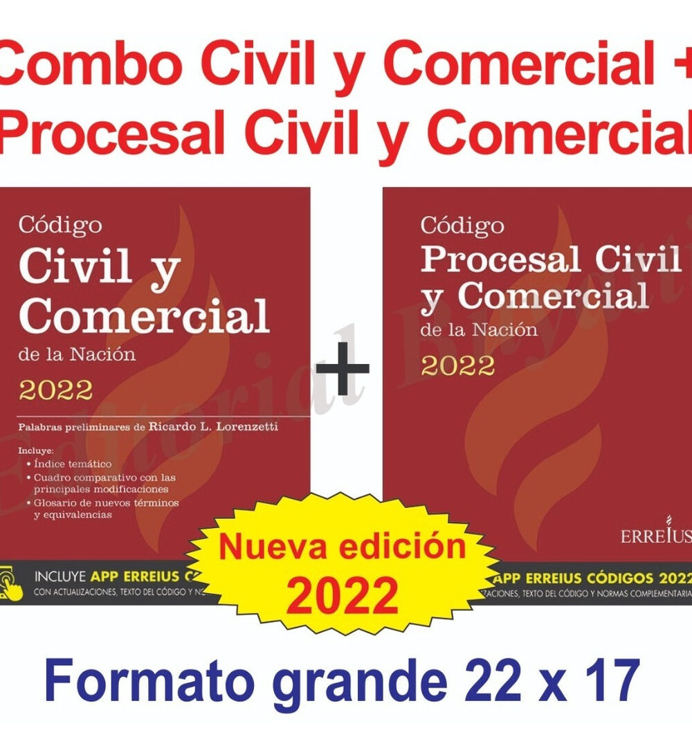 Combo Codigo Civil + Codigo Procesal Civil Ultima Edicion