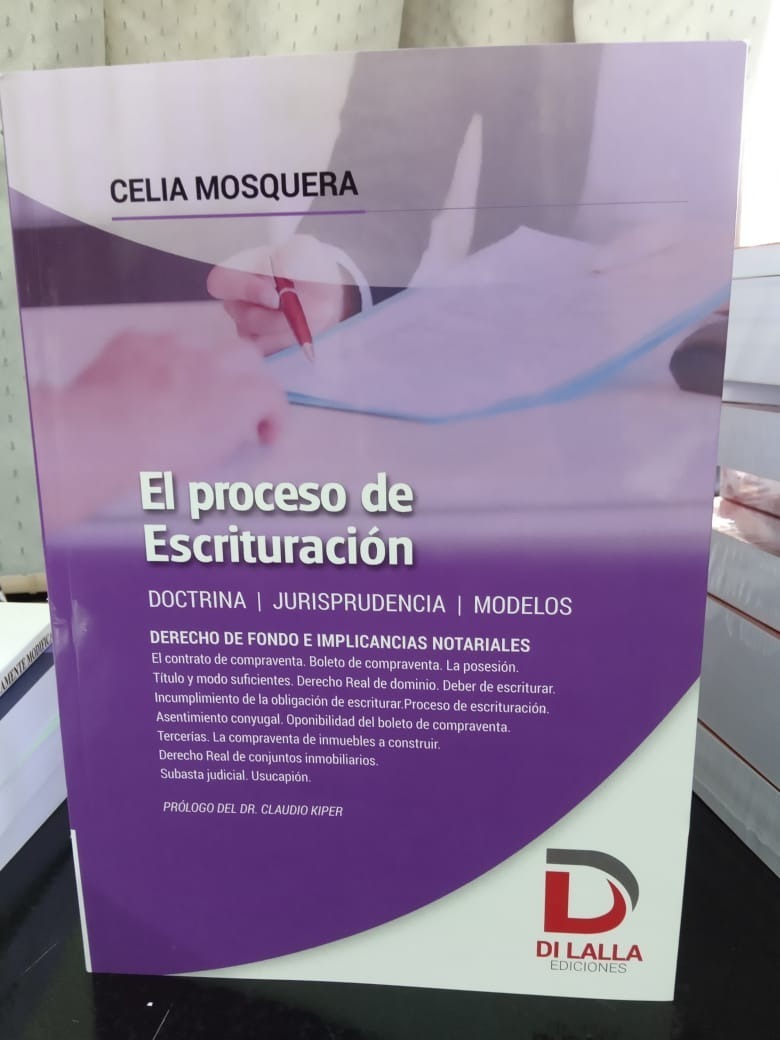 El Proceso De Escrituracion