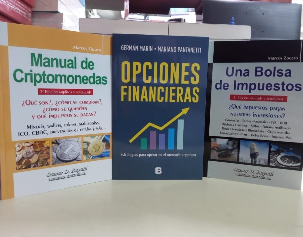 Combo Criptomonedas + Opciones Financieras + Bolsa Impuestos