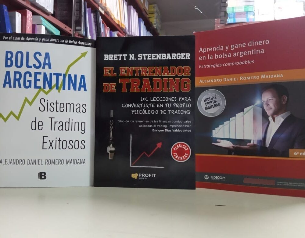 Combo Aprenda Y Gane + Bolsa Argentina + Entrenador Trading