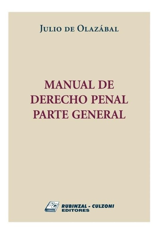 Manual De Derecho Penal - Parte General - Olazábal