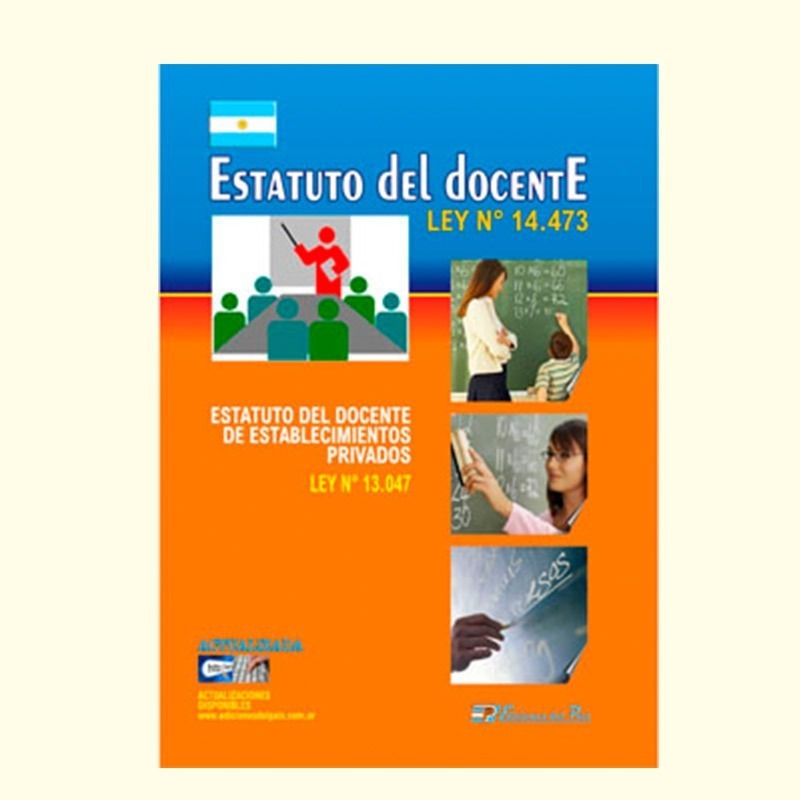 Estatuto Del Docente Ley N° 14473