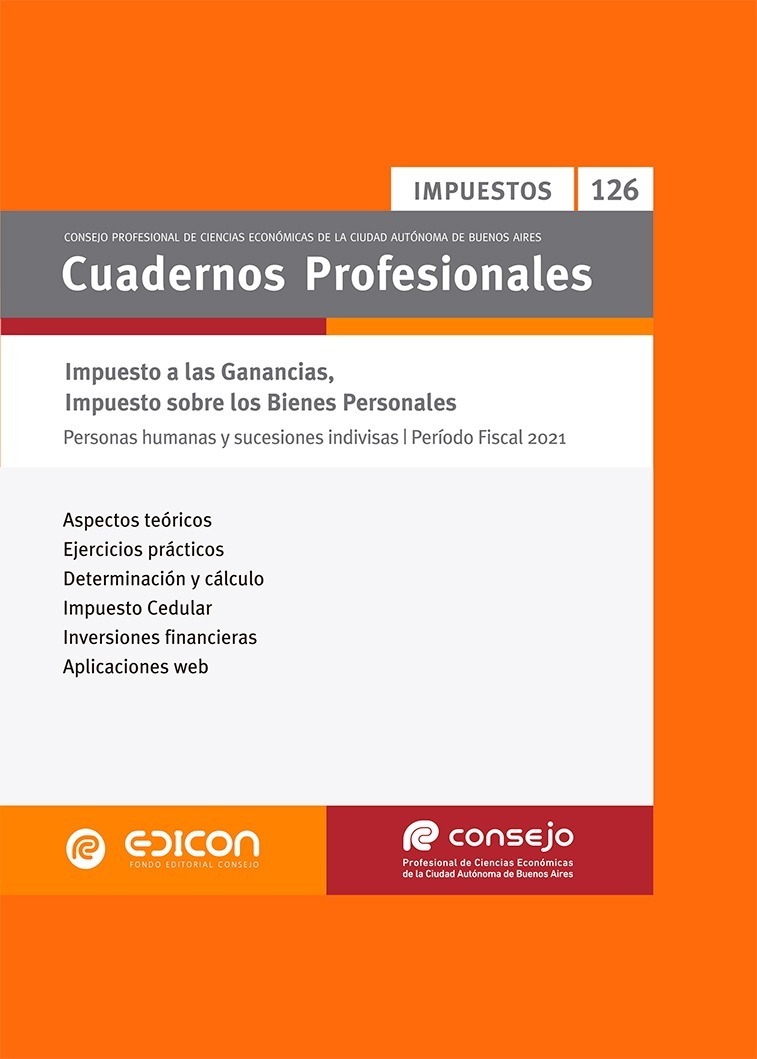 Cuadernos Prof. N° 126 Imp. A Las Ganancias Personas Humanas